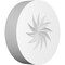 Ekena Millwork Standard Grayson Spiral Rosette With Square Edge, 4"W x 4"H x 1"P ROSP040X040X100GRY12 - alternate 1